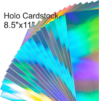 holographic card stock Holographic Cardstock – Kraft Haven TT
