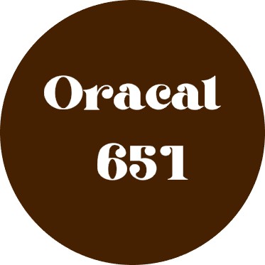 Oracal 651 Permanent Adhesive Vinyl