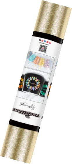 Teckwrap Textured Metallic Permanent Adhesive Vinyl