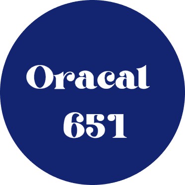 Oracal 651 Permanent Adhesive Vinyl