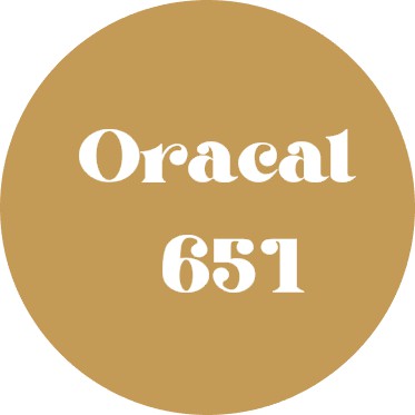 Oracal 651 Permanent Adhesive Vinyl