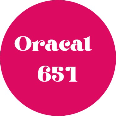 Oracal 651 Permanent Adhesive Vinyl