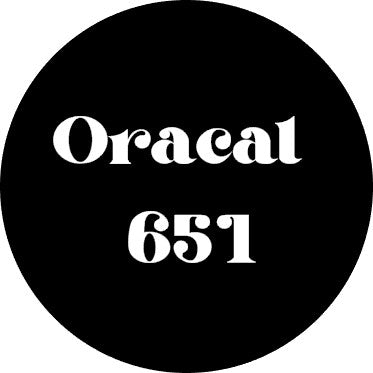 Oracal 651 Permanent Adhesive Vinyl