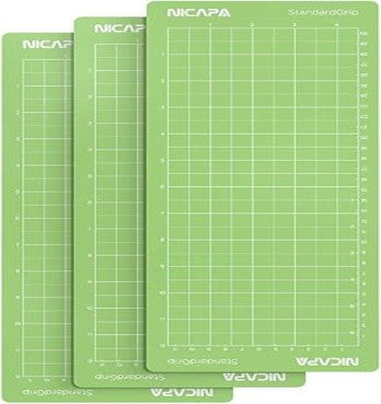 Nicapa Adhesive Cutting Mat for Cricut/Silhouette Cameo