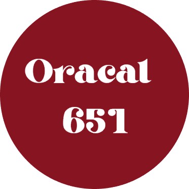 Oracal 651 Permanent Adhesive Vinyl