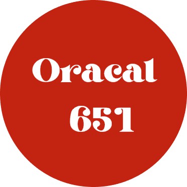 Oracal 651 Permanent Adhesive Vinyl