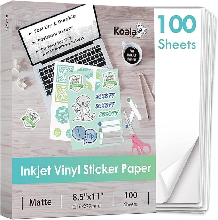 Inkjet Printable Waterproof Vinyl