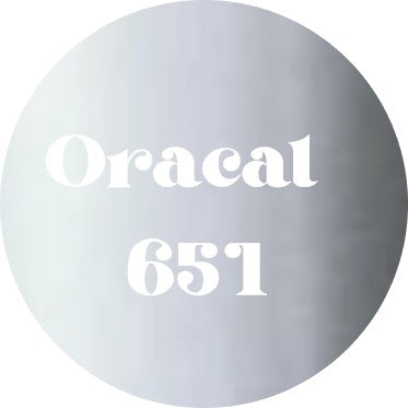 Oracal 651 Permanent Adhesive Vinyl