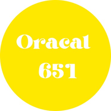 Oracal 651 Permanent Adhesive Vinyl